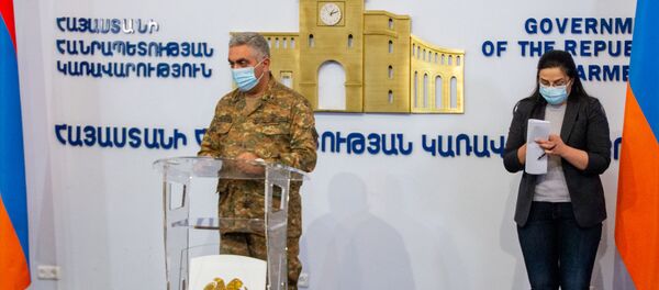 Брифинг с участием Арцруна Ованнисяна (27 сентября 2020). Еревaн Брифинг с участием Арцруна Ованнисяна (27 сентября 2020). Еревaн - Sputnik Արմենիա