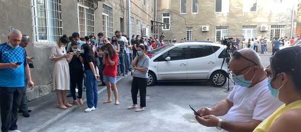 Очередь на сдачу крови в Ереване - Sputnik Армения