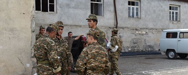 Мобилизация в Карабахе Мобилизация в Карабахе - Sputnik Արմենիա