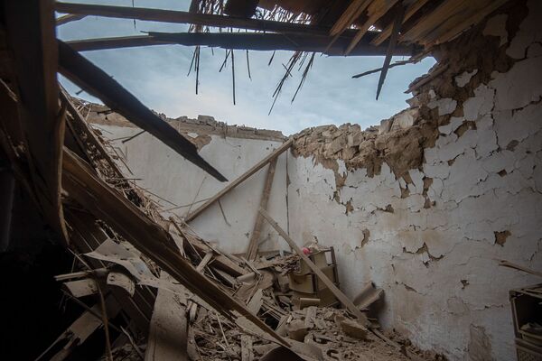 Ադրբեջանի ԶՈւ–ի թիրախ դարձած Մարտունին «Գրադից» հետո. լուսանկարներ, տեսանյութ - Sputnik Արմենիա