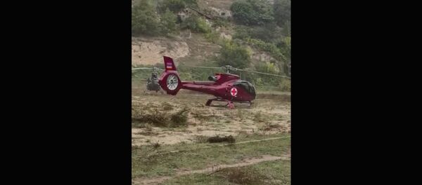 Ուղղաթիռի վայրէջքը Ուղղաթիռի վայրէջքը - Sputnik Արմենիա