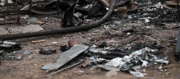 Поврежденный от обстрелов двор дома Эдика Степаняна в Гадруте Поврежденный от обстрелов двор дома Эдика Степаняна в Гадруте - Sputnik Армения