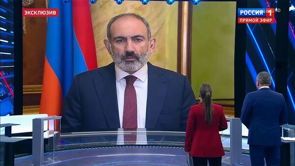 Кадр из телепрограммы 60 минут от 29.09.2020 - Sputnik Армения