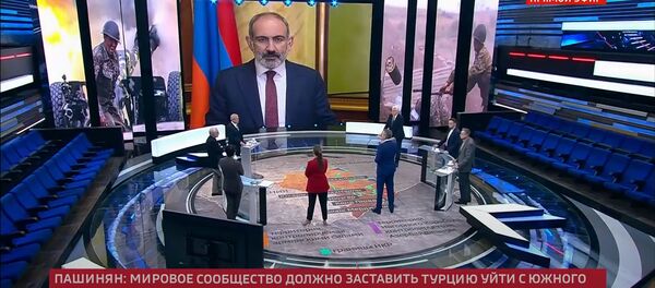 Кадр из телепрограммы 60 минут от 29.09.2020 - Sputnik Արմենիա