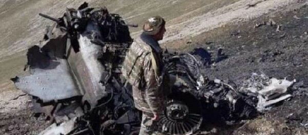 Армянский самолет СУ-25, сбитый турецким истребителем F-16 - Sputnik Արմենիա