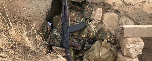 На передовой в Карабахе (29 сентября 2020). - Sputnik Արմենիա