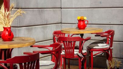 Уличное кафе в Ереване