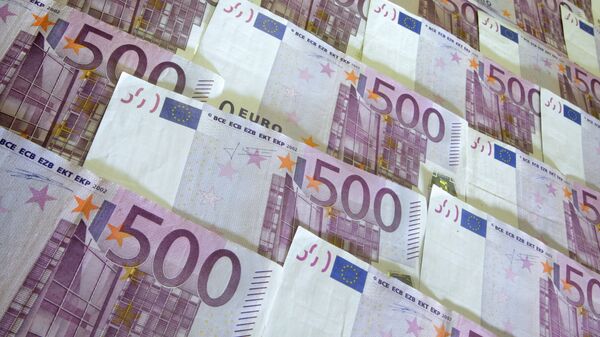 Денежные купюры и монеты разных стран. 500 евро - Sputnik Армения