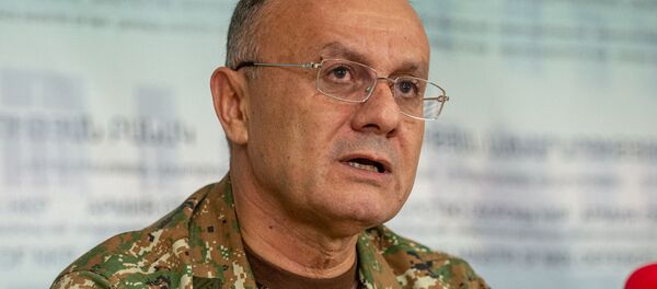 Брифинг Сейрана Оганяна (1 октября 2020). Степанакерт Брифинг Сейрана Оганяна (1 октября 2020). Степанакерт - Sputnik Արմենիա