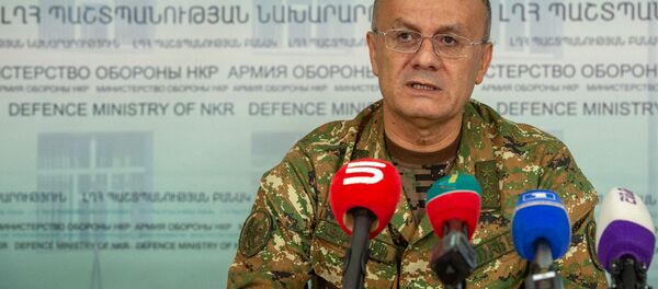 Брифинг Сейрана Оганяна (1 октября 2020). Степанакерт Брифинг Сейрана Оганяна (1 октября 2020). Степанакерт - Sputnik Армения