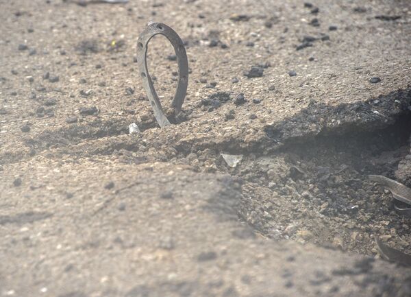 Ստեփանակերտին խփեցին. տուժել է փրկարար ծառայությունը, կան վիրավորներ. լուսանկարներ - Sputnik Արմենիա