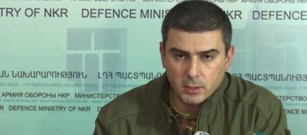 Пресс-конференция гос. министра Карабаха Григория Мартиросяна (2 октября 2020). Степанакерт Пресс-конференция гос. министра Карабаха Григория Мартиросяна (2 октября 2020). Степанакерт - Sputnik Արմենիա