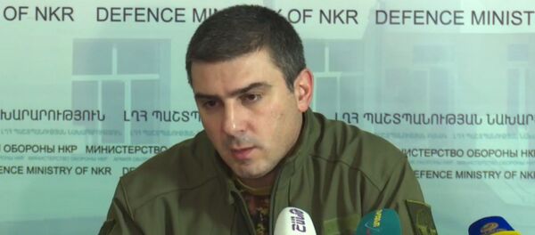 Пресс-конференция гос. министра Карабаха Григория Мартиросяна (2 октября 2020). Степанакерт - Sputnik Армения