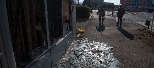 Утро в Степанакерте после ночных обстрелов (3 октября 2020). Карабах - Sputnik Արմենիա