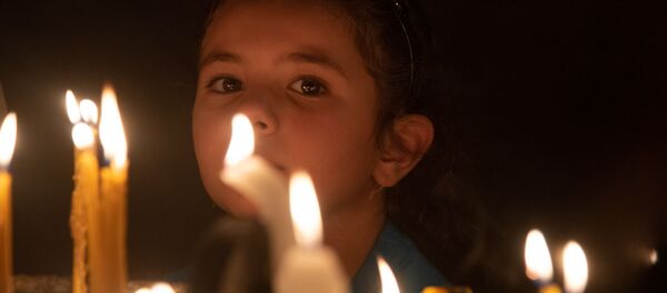 Общенациональная молитва прошла во всех армянских храмах․ Церковь Сурб Григор Лусаворич (3 октября 2020). Еревaн Общенациональная молитва прошла во всех армянских храмах․ Церковь Сурб Григор Лусаворич (3 октября 2020). Еревaн - Sputnik Армения