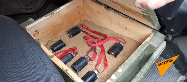 Кассетная бомба, которыми начинены израильские ракеты. - Sputnik Армения