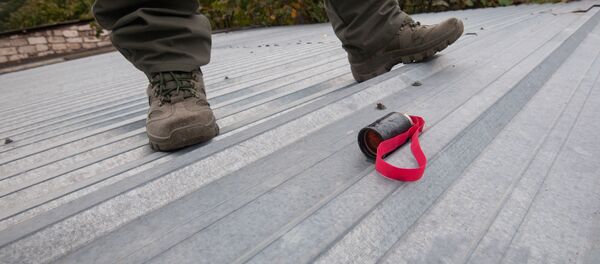 Не взорвавшиеся элементы кассетной ракеты (4 октября 2020). Степанакерт - Sputnik Արմենիա