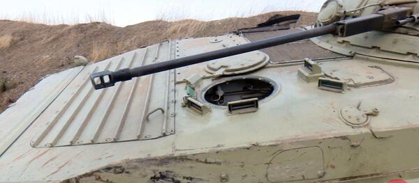 Армия обороны Карабаха опубликовала фотографии изъятого вооружения азербайджанской армии - Sputnik Армения