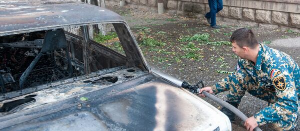 Последствия обстрелов (4 октября 2020). Степанакерт - Sputnik Արմենիա