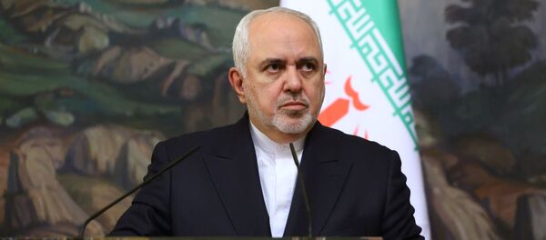 Министр иностранных дел Исламской Республики Иран Мухаммад Джавад Зариф на пресс-конференции Министр иностранных дел Исламской Республики Иран Мухаммад Джавад Зариф на пресс-конференции - Sputnik Արմենիա