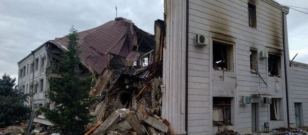 Степанакерт после обстрелов (5 октября 2020). Карабах Степанакерт после обстрелов (5 октября 2020). Карабах - Sputnik Արմենիա