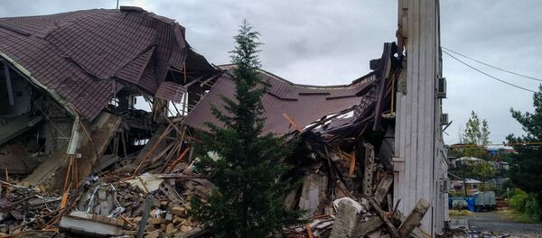 Степанакерт после обстрелов (5 октября 2020). Карабах - Sputnik Արմենիա