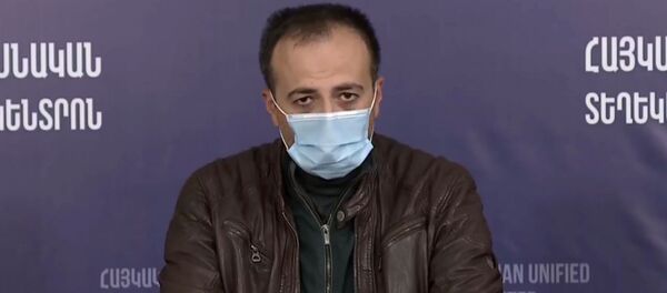 Пресс-конференция министра здравоохранения РА Арсена Торосяна (6 октября 2020). Еревaн - Sputnik Արմենիա