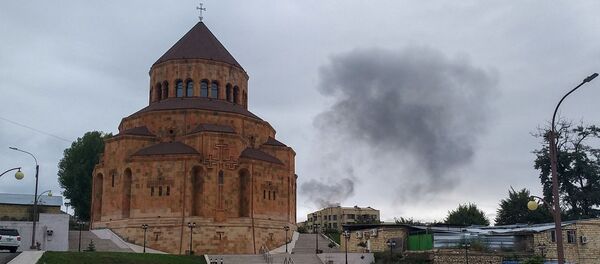 Утро в Степанакерте на 11-й день военных действий (7 октября 2020). Карабах - Sputnik Армения