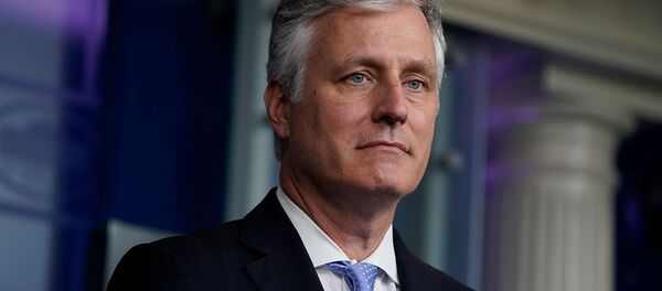 Советник по национальной безопасности Роберт О'Брайен во время пресс-конференции в Белом доме (4 сентября 2020). Вашингтон Советник по национальной безопасности Роберт О'Брайен во время пресс-конференции в Белом доме (4 сентября 2020). Вашингтон - Sputnik Армения