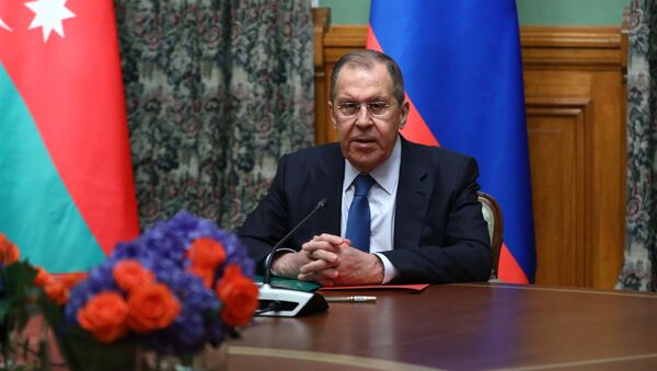 Трехсторонние переговоры Министров иностранных дел Азербайджана, Армении и России - Sputnik Армения