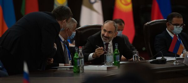 Заседание Межправительственого совета ЕАЭС (9 октября 2020). Еревaн Заседание Межправительственого совета ЕАЭС (9 октября 2020). Еревaн - Sputnik Армения