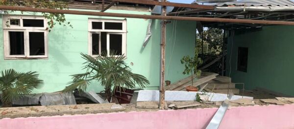 Мартуни после обстрелов (11 октября 2020). Карабах - Sputnik Армения