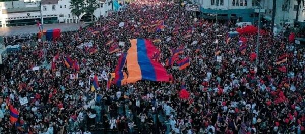 Протесты в Лос-Анджелесе против турецко-азербайджанской агрессии Протесты в Лос-Анджелесе против турецко-азербайджанской агрессии - Sputnik Արմենիա