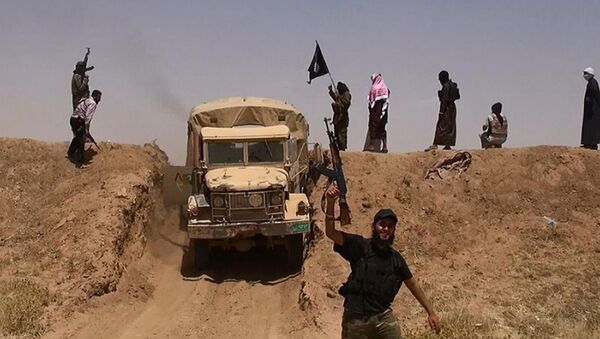 Боевики джихадистской группировки ИГИЛ (11 июня 2014). Сирия - Sputnik Արմենիա