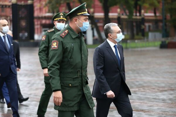 Глава МИД Армении Зограб Мнацаканян в Москве Глава МИД Армении Зограб Мнацаканян в Москве - Sputnik Армения