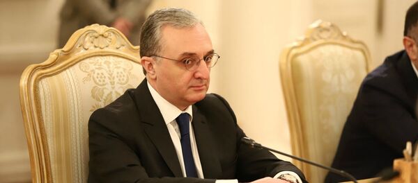 Министр иностранных дел Армении Зограб Мнацаканян (12 октября 2020). Москва Министр иностранных дел Армении Зограб Мнацаканян (12 октября 2020). Москва - Sputnik Արմենիա