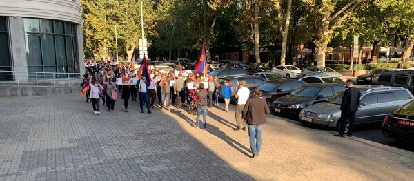 Երթ՝ հանուն Արցախի անկախության ճանաչման - Sputnik Արմենիա