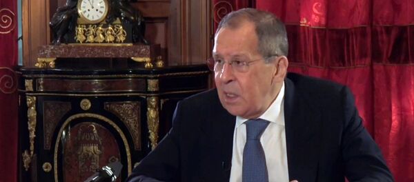 Сергей Лавров дает интервью российским журналистам (14 октября 2020). Москва - Sputnik Армения