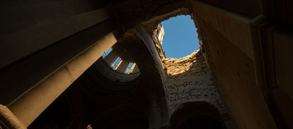 Собор Сурб Аменапркич Казанчецоц (Святого Христа Всеспасителя) в Шуши, Карабах Собор Сурб Аменапркич Казанчецоц (Святого Христа Всеспасителя) в Шуши, Карабах - Sputnik Արմենիա