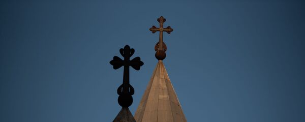 Собор Сурб Аменапркич Казанчецоц (Святого Христа Всеспасителя) в Шуши, Карабах - Sputnik Армения