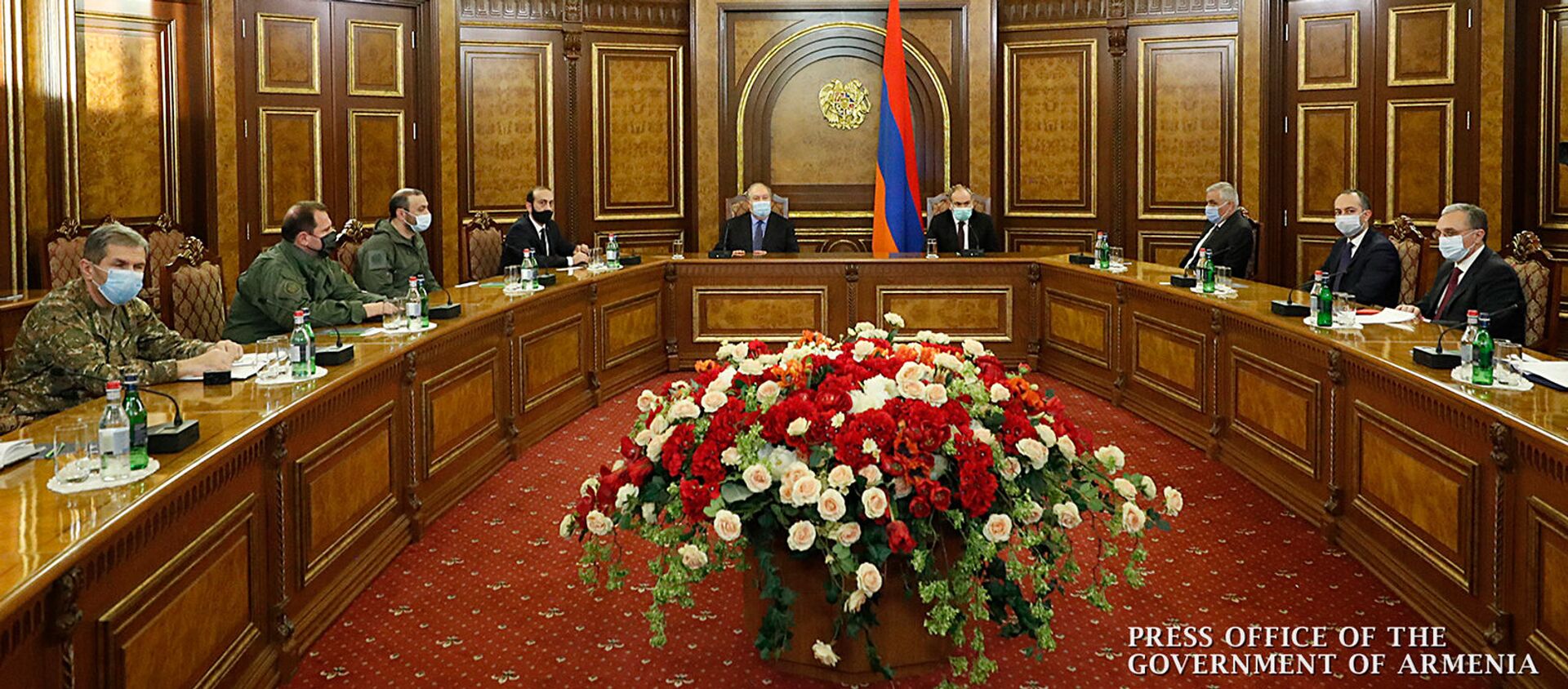 Внеочередное заседание Совета Безопасности Армении (14 октября 2020). Еревaн - Sputnik Армения, 1920, 30.03.2021