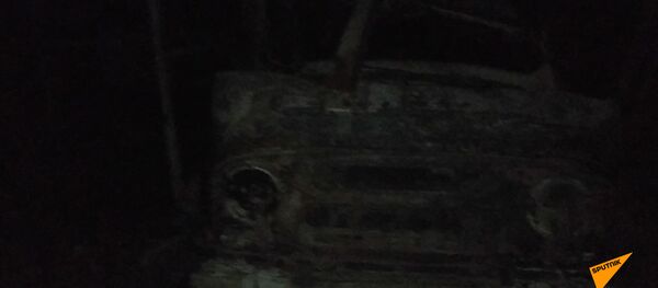 Военный госпиталь Мартакерта после обстрела ВС Азербайджана - Sputnik Армения