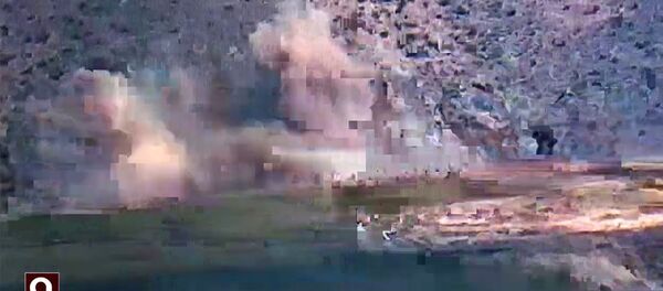 Թշնամական հարձակվող ուժերի ոչնչացումը ՊԲ ստորաբաժանումների կողմից հյուսիս-արևելյան առաջնագծում - Sputnik Արմենիա