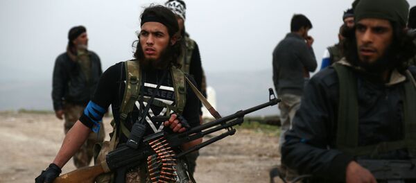 Поддерживаемые Турцией боевики сирийской оппозиции во время битвы за город Шарран, к северу от сирийского города Африн (6 марта 2018). Сирия - Sputnik Արմենիա