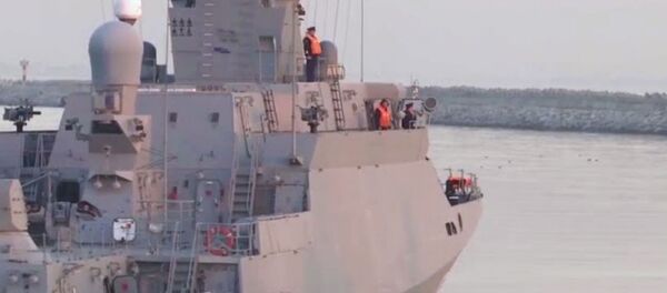 Российские корабли выходят на учения в Каспийское море - Sputnik Արմենիա