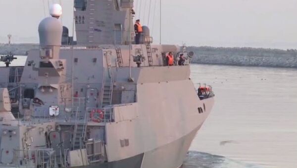Российские корабли выходят на учения в Каспийское море - Sputnik Արմենիա