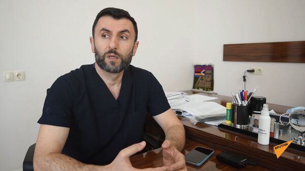 Будет долгая борьба, и мы готовы: врач Шаген Даниелян из Москвы спасает жизни в Карабахе - Sputnik Армения