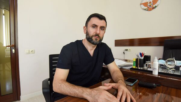 Врач–доброволец из Москвы Шаген Даниелян - Sputnik Армения
