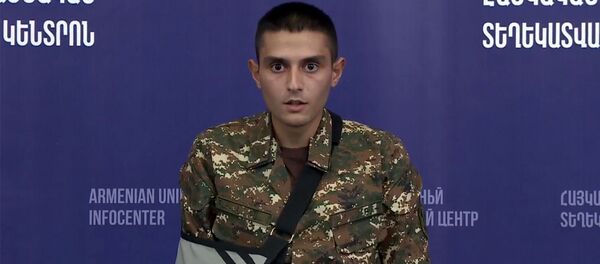 Арутюн Дохоян во время брифинга в Едином информационном центре (16 октября 2020). Еревaн - Sputnik Արմենիա