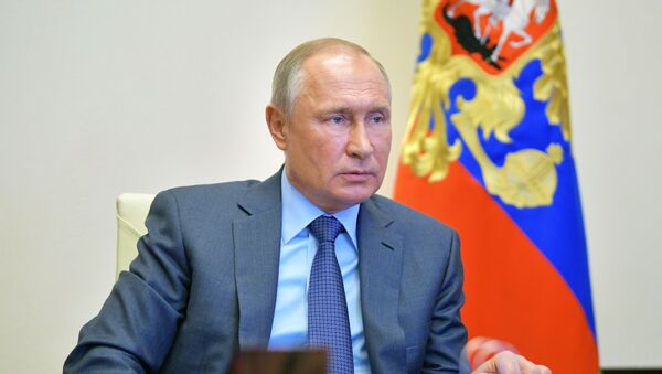 Президент РФ В. Путин - Sputnik Армения